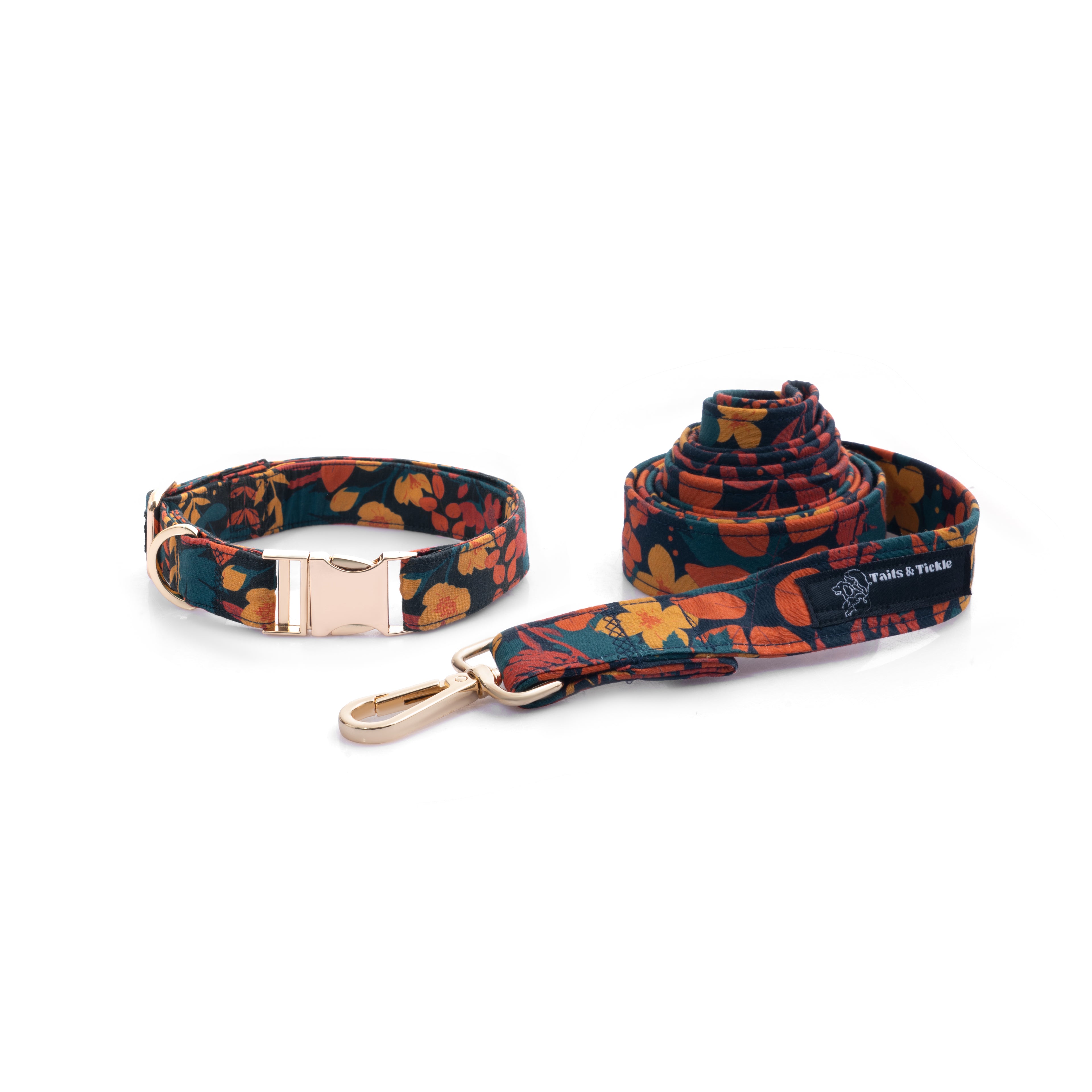 Exotic Bloom Collar+Leash+Bow