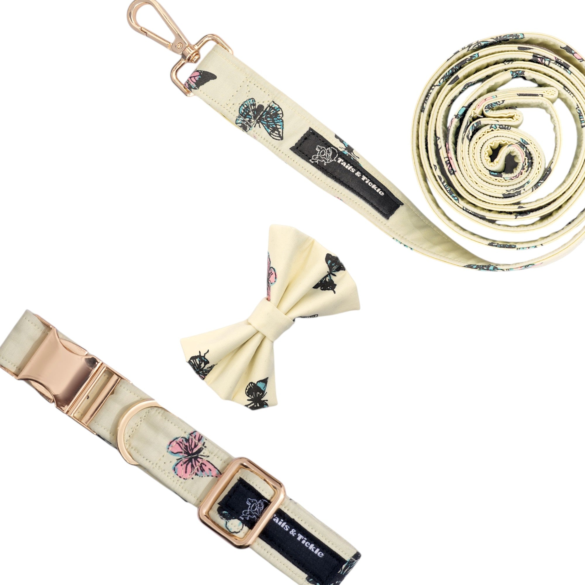 Butterfly Bliss Collar+Leash+Bow