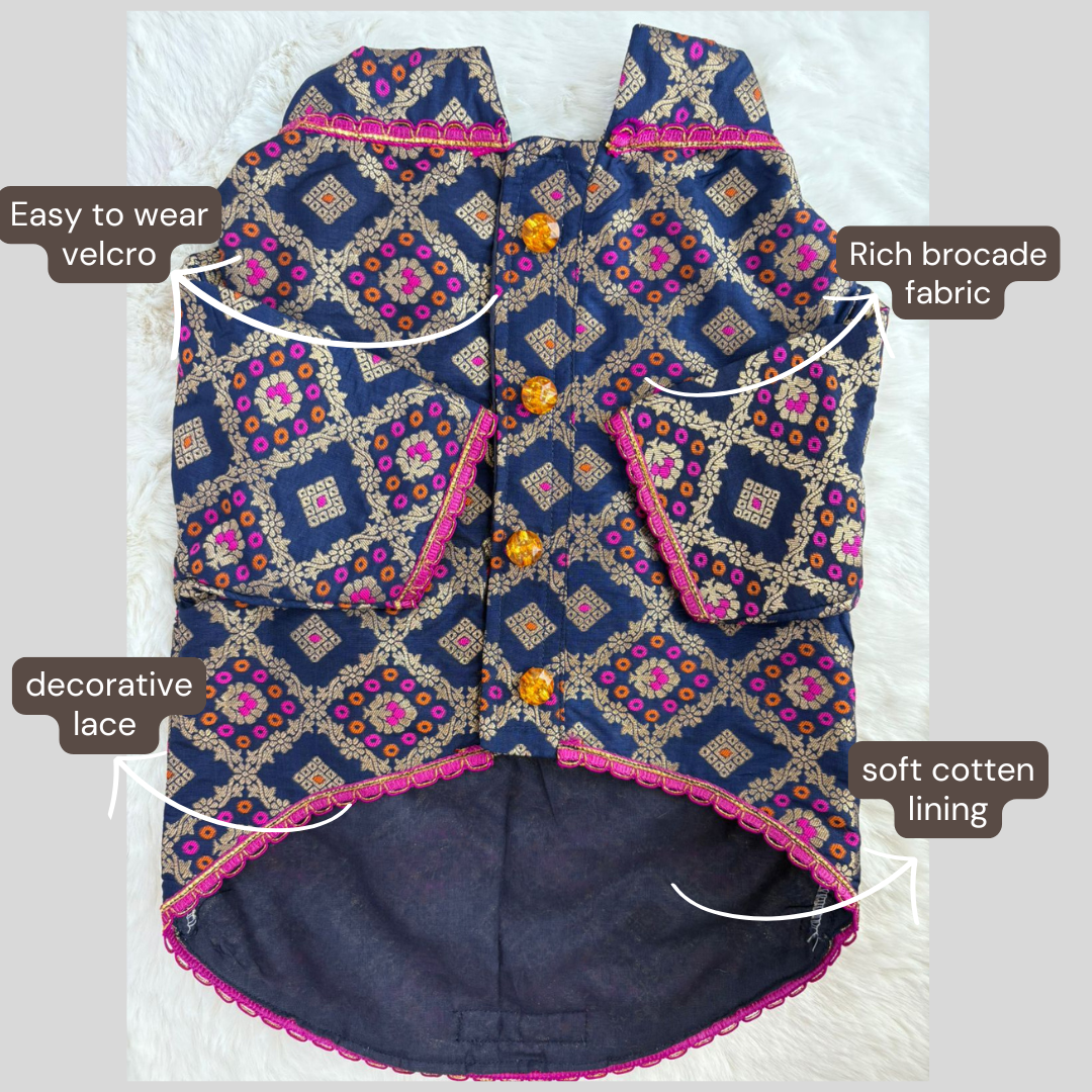 Blue Sherwani → Royal Sapphire Sherwani 💙