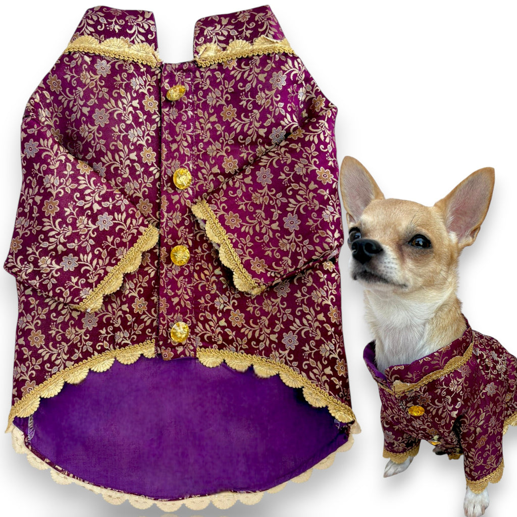 Purple Sherwani → Regal Plum Sherwani 💜