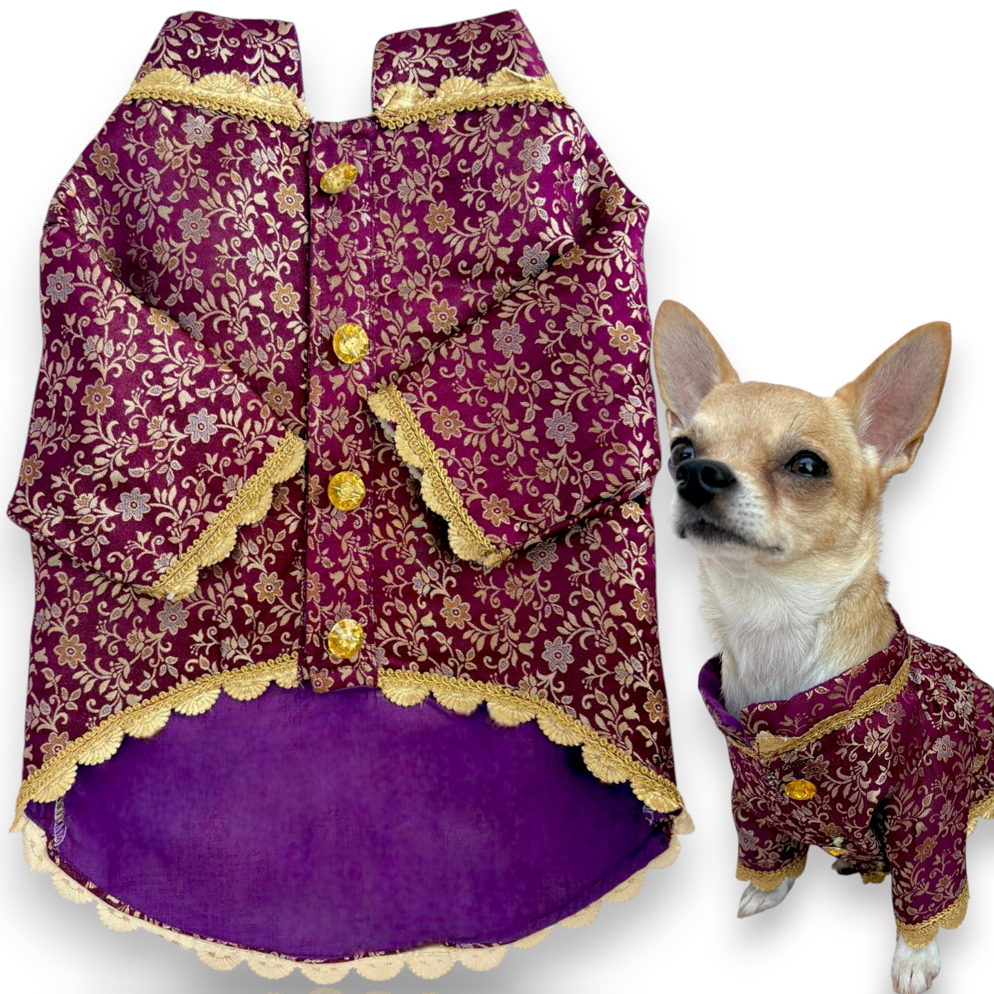 Purple Sherwani → Regal Plum Sherwani 💜